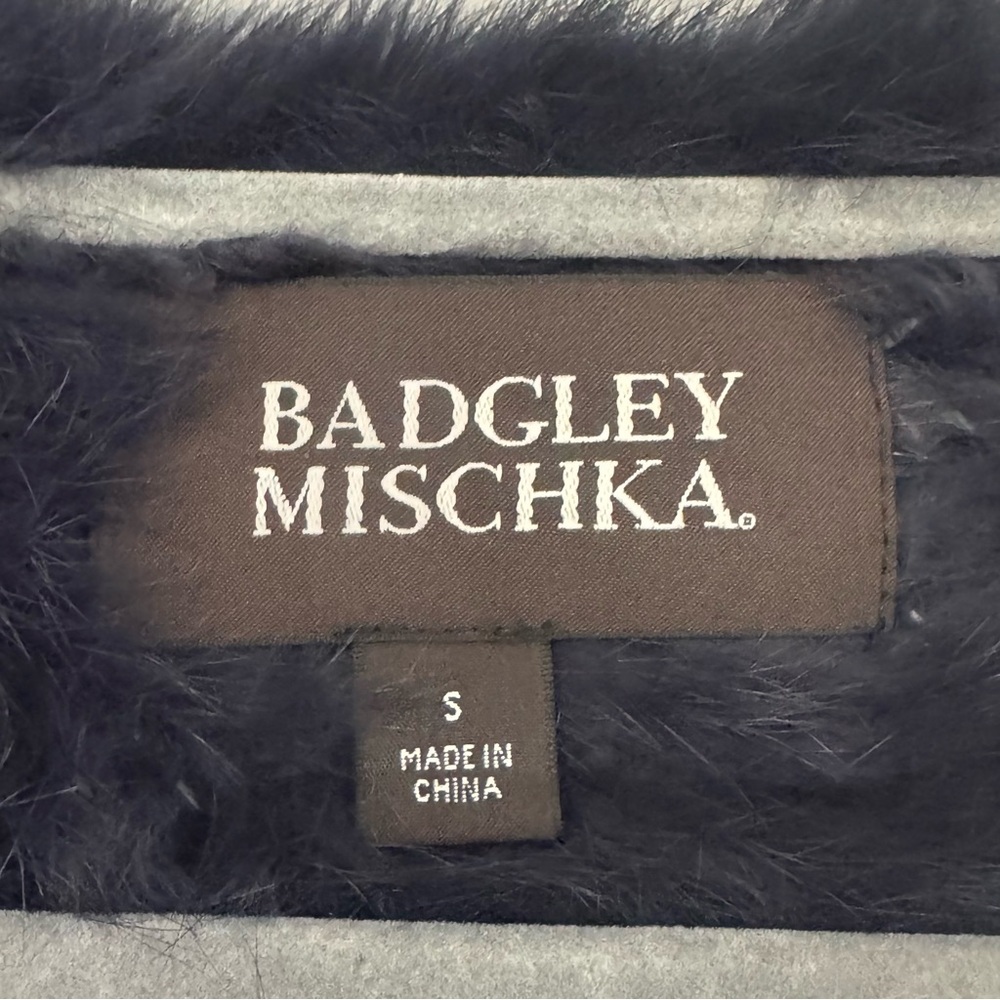 Badgley Mischka Genuine Rabbit Fur Vest - Picture 5 of 15